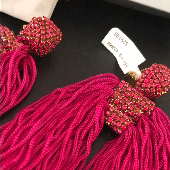 COPY - SACHIN & BABI CRYSTAL DUPIO DROP TASSEL EA… - Picture 3 of 12